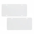 6*12 Inches Aluminium Custom Sublimation License Plates Blank Car Decoration