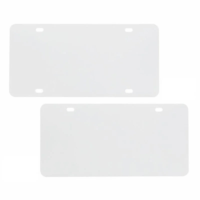 6*12 Inches Aluminium Custom Sublimation License Plates Blank Car Decoration
