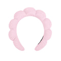 Women's Spa Headband Non-Slip Soft Terry Towel Fabric Breathable Absorbent Fashion Style Face Washing Makeup Puffy Padded Sponge