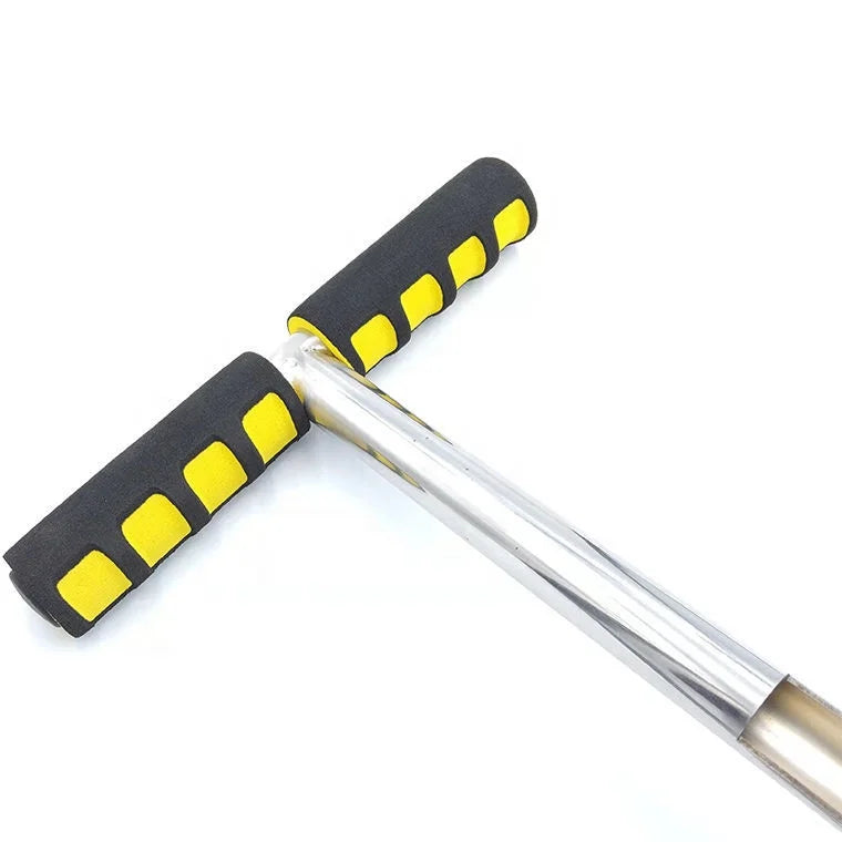 20 Inch T-Style Stainless Steel Soil Sampler Probe Agricultural Equipment for Garden Lawn Farm Care