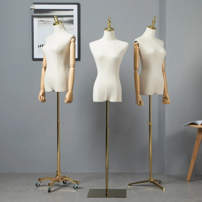 Hot Selling Female Mannequin Torso With Stand