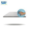 Cooling Gel Ripple Cooled Waterproof Foam Memory Mattress Pad Topper Organic Cotton Cover 4" Thickness Home Hotel Furniture Use