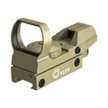 CVLIFE 1X22X33 Reflex Red Dot Scope Red Green Dot with 20mm Width for Hunting and Shooting