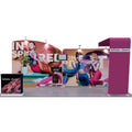 Durable Tension Fabric Pop up Photobooth Backdrop Stand