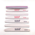 Nail File Half Moon Shapes Finger Disposable  100/180Customized Printed Logo Manicure Nail File
