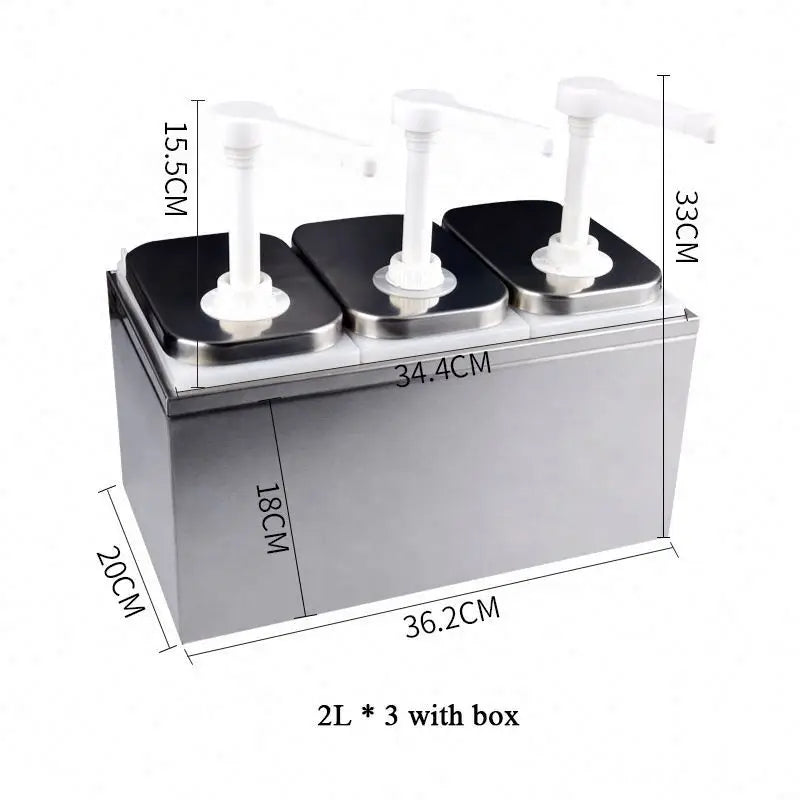 Stainless Steel Sauce Dispenser