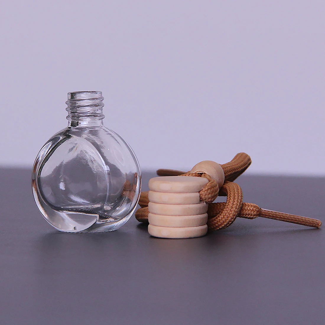 Factory Price 6ml Glass Car Diffuser Bottles Unique Essential Oils Air Freshener Fragrance Empty Bulk Car-Diffuser-Bottles