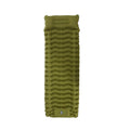 Camping Sleeping Pad Ultralight Camping Mat with Pillow Built-in Foot Pump Inflatable Sleeping Pads Compact for Camping