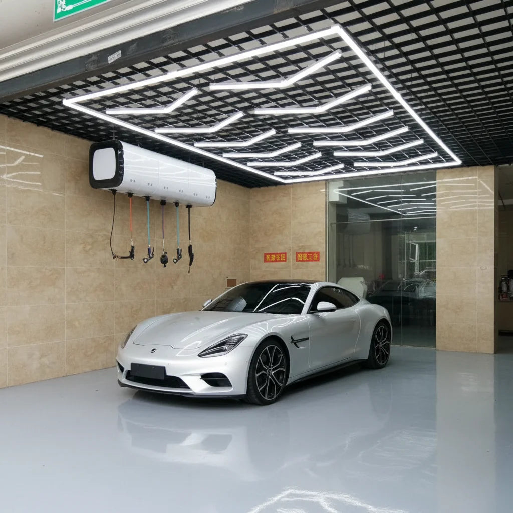 Factory Direct Supplier Arrows Garage Seamless Connection Auto LED Detailing Light