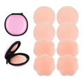 Sexy Reusable Silicone Nipple Pasties Invisible Backless Adhesive Nipple Cover Underwear Accessories