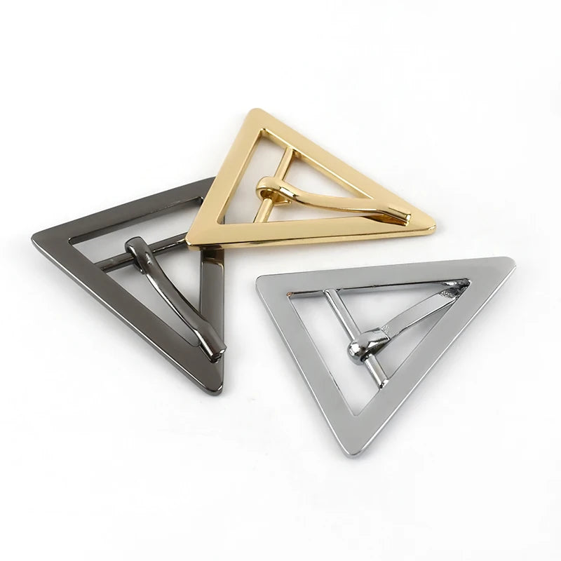 Deepeel AL152 26/32mm Bag Accessories Triangular Pin Buckles Bag Belt Buckle Adjustable Pin Buckle