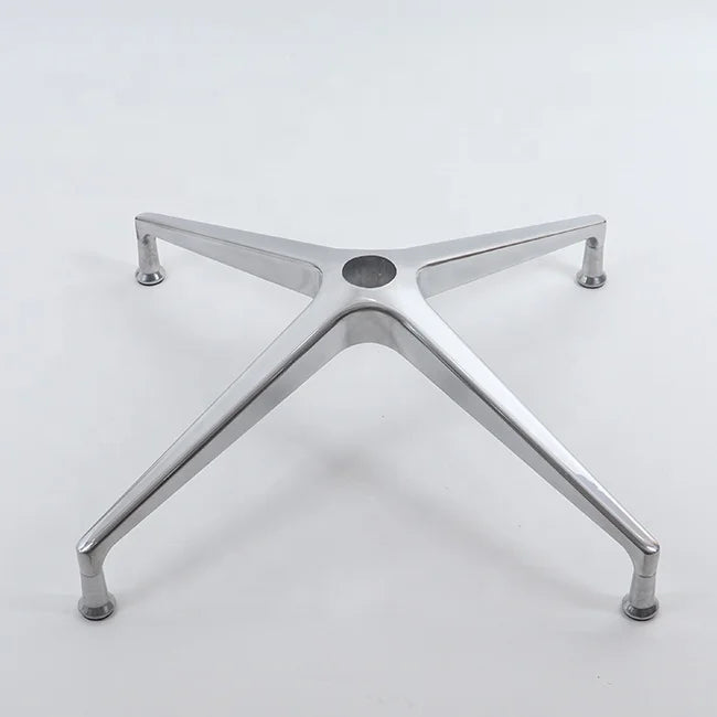 Hot Sale Four-Star Modern Aluminum Alloy Base Computer Chair Furniture Legs Versatile for Dining Kitchen Bathroom Outdoor