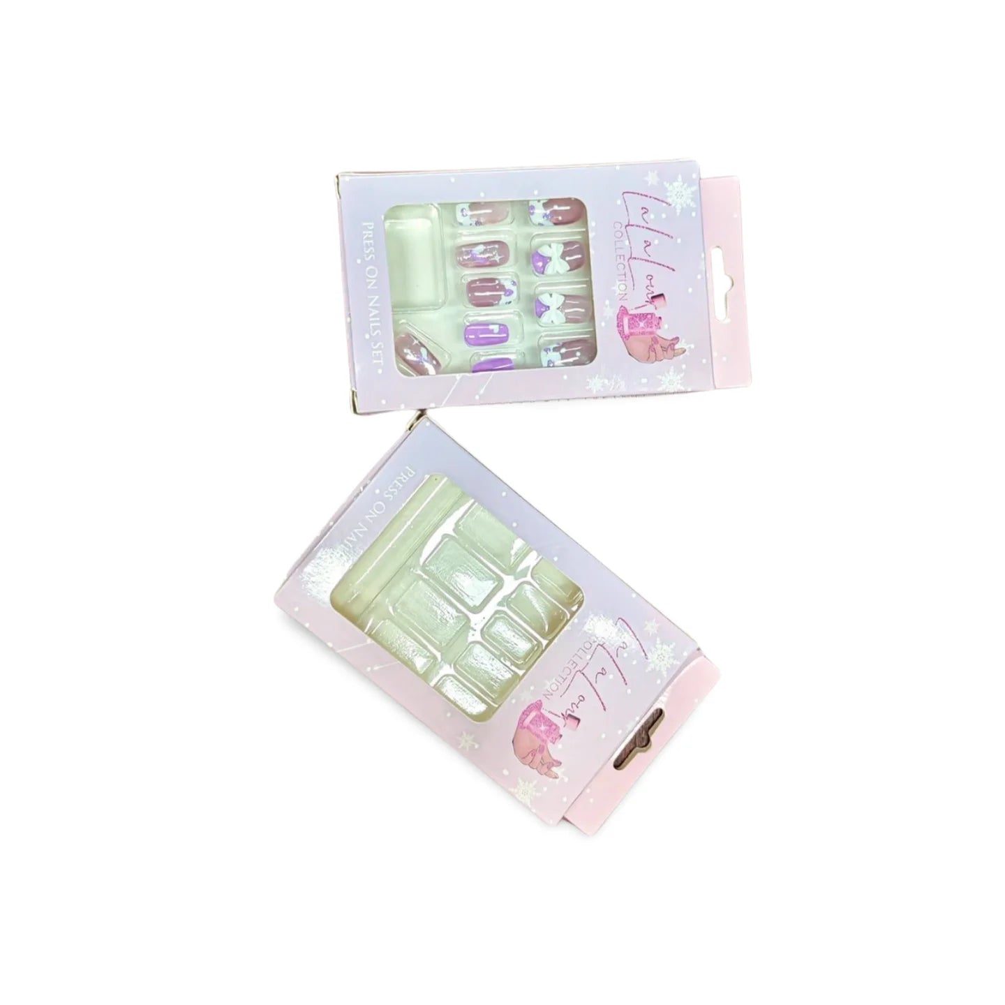 Rhinestone Packaging Box for Nails for Reusable False Magnetic Nails Box