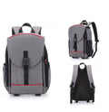 Custom Photo Travel Waterproof Messenger Backpack Laptop Gear Camcorder Dslr Camera & Video Bags for Photography Men Wome
