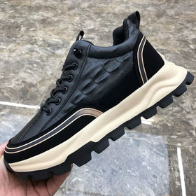Men's 2026 Spring New Running Shoes Breathable Trend Casual Fashion Lace-Up Shoes