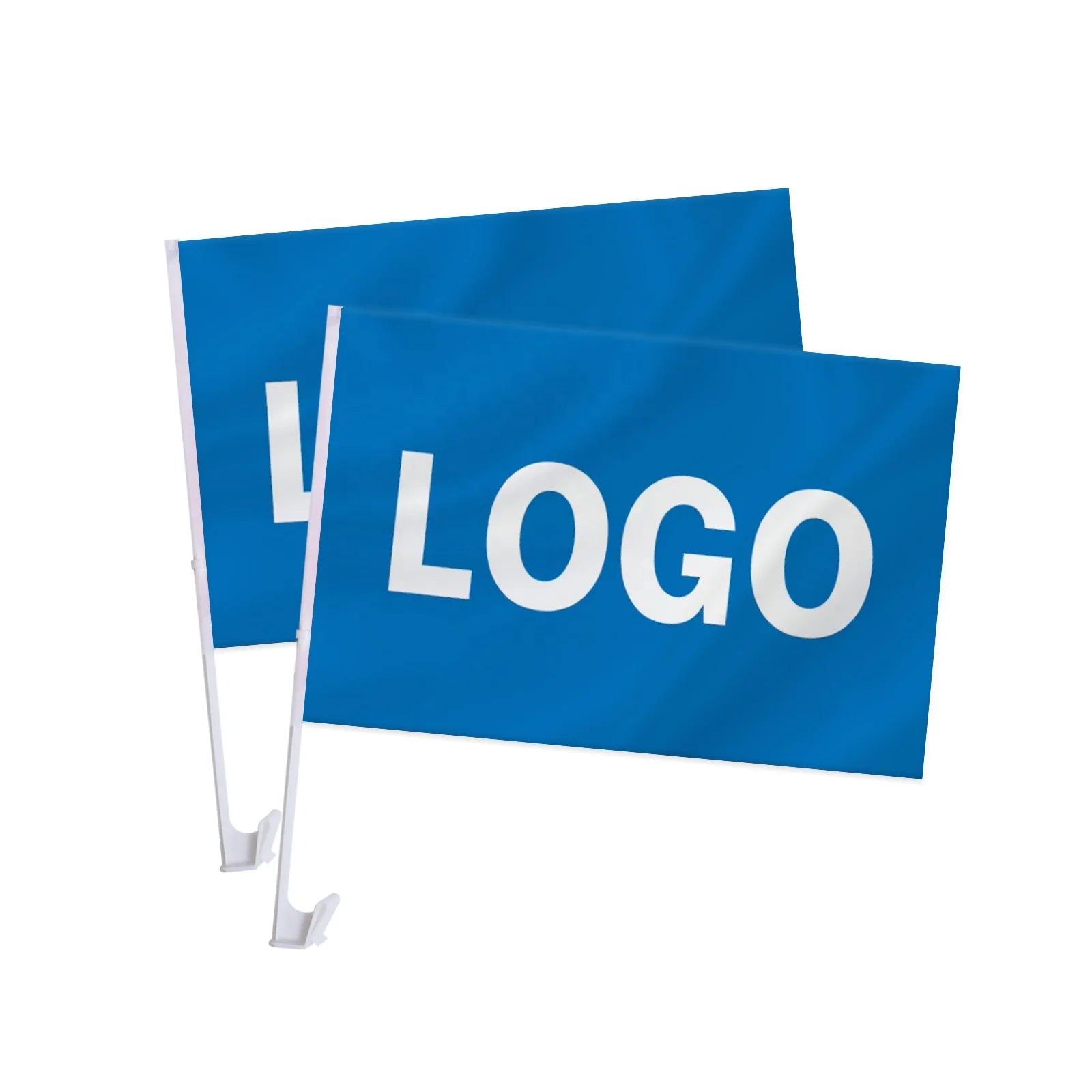 OEM ODM 12x18in Car Flag Window Clip Flag Customizable Car Flags Customized With Your Own Design for Car Decoration
