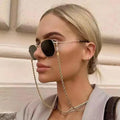 2025 Ins Same Paragraph Vintage Fashion Eyeglass Chain Multi Functional Metal Long Sun Glasses Chain