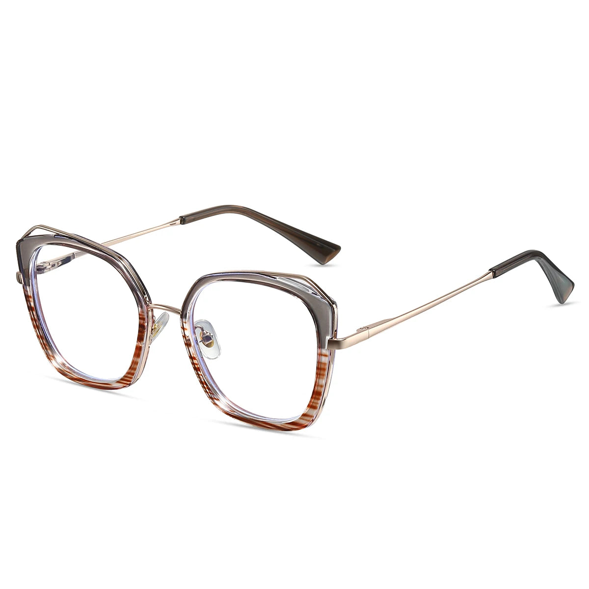 Fashion Designer Tr90 Eyeglasses Frame Anti Blue Light Optical Glasses Frame for Women Custom Logo Eyeglasses