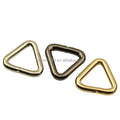 Stock Supply 0.75 Inch 19 mm 3 Colors 4.8mm Wire Diameter Metal Triangle Bag Buckle