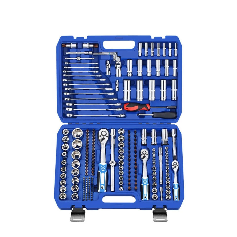 Adjustable Wrench ScrewdriverHand Tools Hardware Box Pliers Mechanic Hand Tool Set MegaBDM