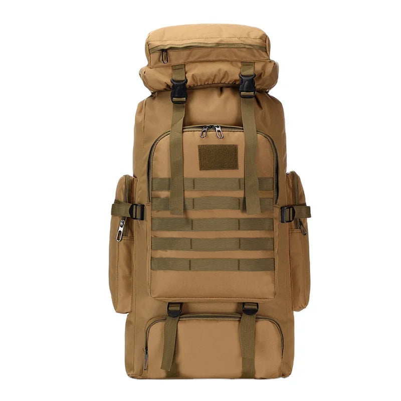 Large Capacity Outdoor Molle System Travelling Hiking Mochila 70L 80L Tactical Backpack 60L Backpack for Hiking