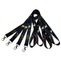 Free Samples/Design Direct Factory Wholesale Custom Neck Lanyard Sublimation Polyester Nylon Printed Promotional ID Card Holder