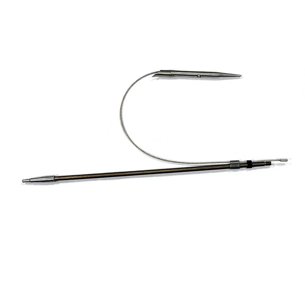Slip Tip for Spearfishing Pole Spear Spare Parts 17-4PH Stainless Steel Slip Tip Head Hand Spear Injector Rod Replacement