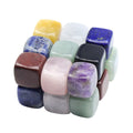 Natural Gemstones Blocks Original Stones Polished Crystals Sugar Cubes Small Ornaments Yoga Room Ornaments
