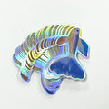 Custom Printed Holographic Die Cut Stickers Custom Logo Vinyl Labels Hologram Stickers UV Resistant