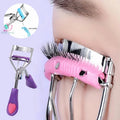 Wholesale Eyelash Curler With Comb  and Heart Handle Easy to Operate Eyelash Tools Easy to Create Perfect Big Eyes