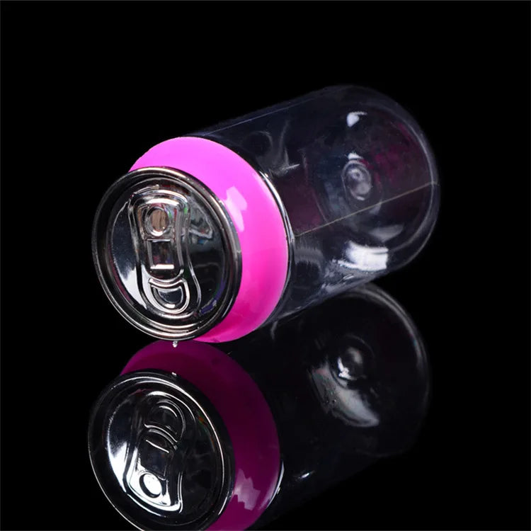 Hot Sale PET Plastic Can for 3.5g 7g Candy Flower Gummy Soda Can with Lid