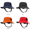 Surfing Fishing Casual Striped Waterproof Foldable Hiking Unisex Outdoor Polyester Bucket Hat with Adjustable Chin Strap