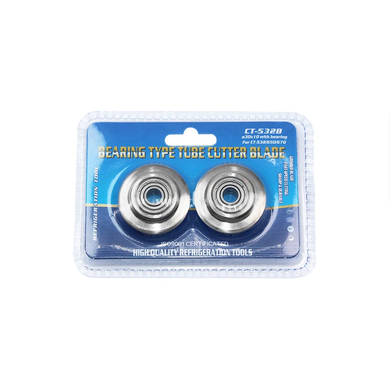 CT-532B 30*10  White Reg  Cutting Pipe  Blades  Shear Circular Wheel Tube Cutter Blade  for Copper Stainless Steel Tubing