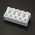 Lighting Parts Accessories Electrical Terminal Block 2 3 4 5 Ways Spring Quick Wire Connector 12 Pin Screw Terminal Strips