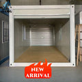 Modern 20ft Mobile Container House Rolling Roller Shutter Door Portable Prefab Steel Car Garage Box for Bathroom Application MegaBDM