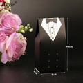 Hstyle Bride and Groom Dresses Gifts Bags Favor Boxes Wedding Bonbonniere DIY Event Party Favor Decoration Wedding Candy Box