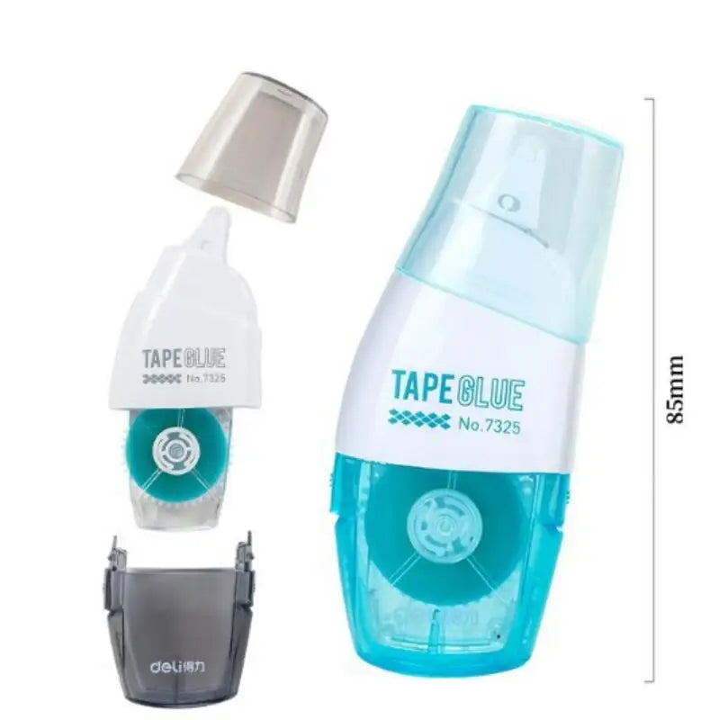 Clear Correction Tape Roller with Adhesive Dots Refillable 8m Length for Writing and Highlighting