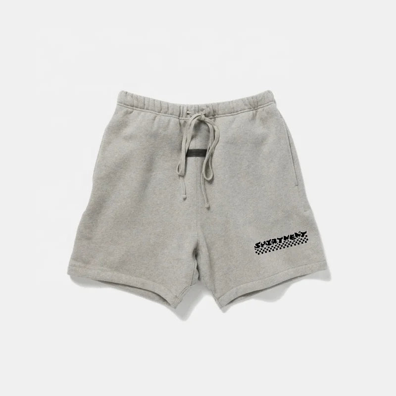 Customized logo Mens 100% Cotton Sweat Men Fitness Running Breathable Gym Shorts