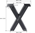 Low Price Good Quality China Manufacturer4pcs Metal Furniture Table Legs for Sofa and Bench Metal Table Legs