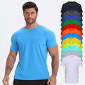 Polyester Mesh Fabric Blank Multi Color Sport Quality t Shirt Kids and Adult Cheap Gym t Shirt