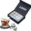 26mm 1.02 Inches New Hot Selling Whiskey Stone Reusable Ice Cube Coffee Chilling Stones 304 Stainless Steel Ice Cubes With Tong