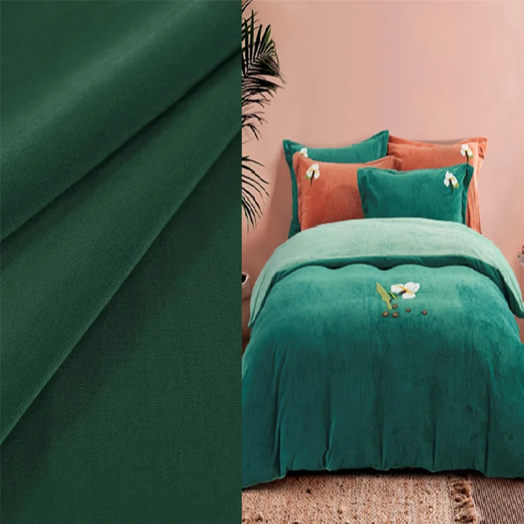 Factory Price Custom Printed Polyester Microfiber Peach Skin Fabric Home Textile Fabric