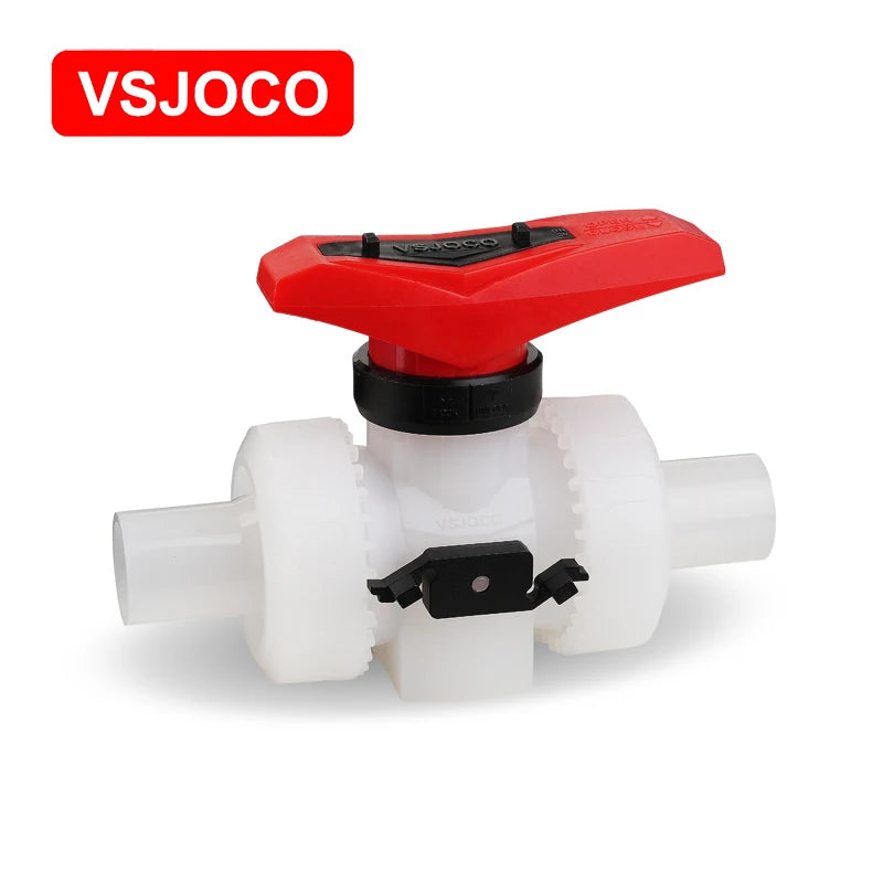 OEM High Quality Customizable PVDF Ball Valve Anti-Corrosion Water Pipe Fitting MegaBDM