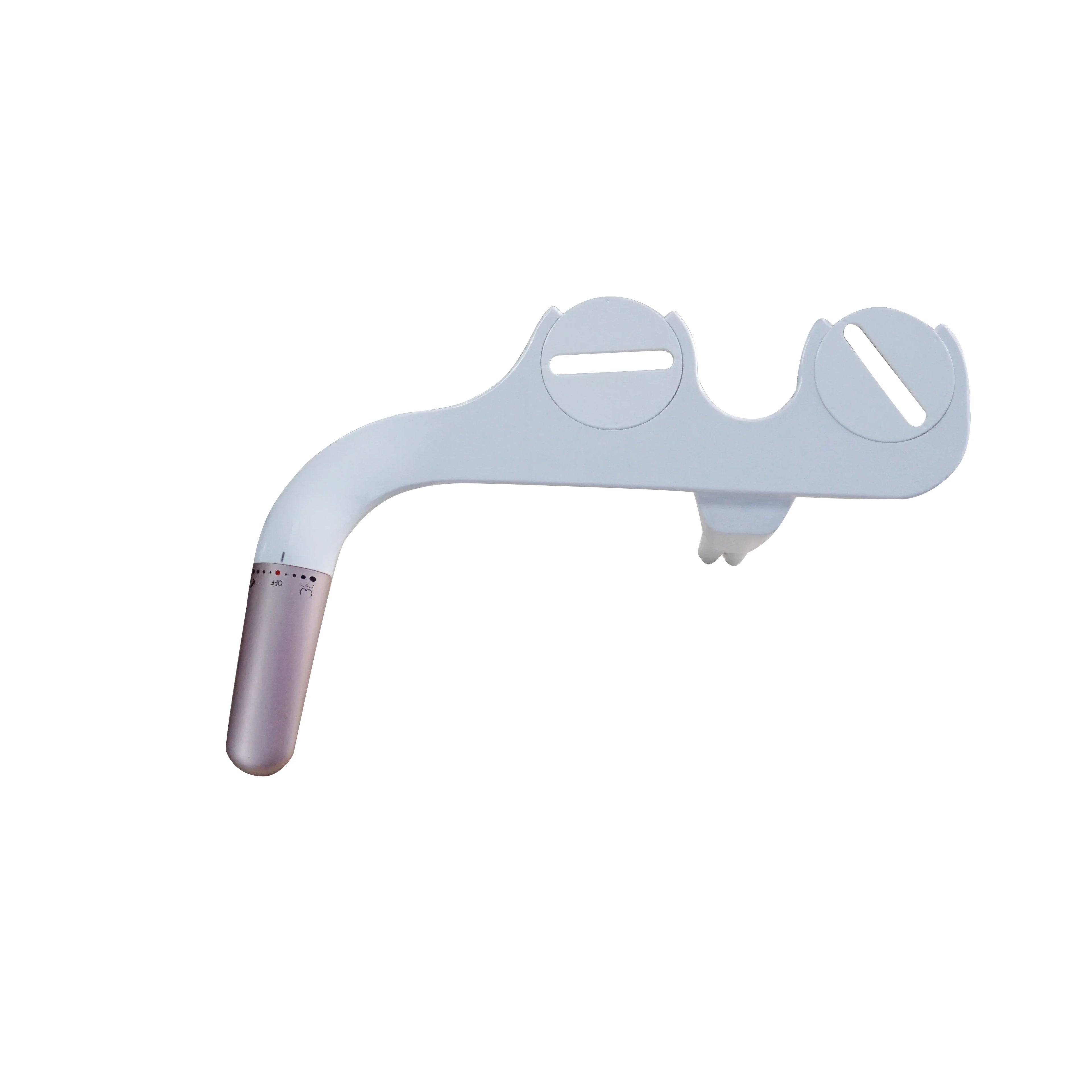 Hot Sale Slim Dual Nozzle Self Cleaning Toilet Seat Bidet Attachment