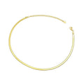 18K Gold Plated Snake Chain Choker - Ins Fashion Herringbone Flat Necklace for Women 16"+2" Adjustable