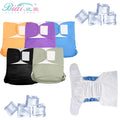 Summer Magic Tape XL Ice Silk Cloth Lining Adult Washable Cloth Diaper Reusable Double Leakproof Diaper Hook and Loop Adjustable
