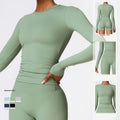 Wholesale Running T-Shirt Long Sleeve Compression Fitted Active Wear Breathable Yoga Clothes for Women