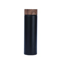 Factory Wholesale 17oz Wooden Lid Vacuum Insulated Bottle Stainless Steel Vacuum Flasks Thermos 17 Oz Vacuum Flask
