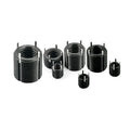 Four Key Locking Thread Insert CNC Threaded Insert Carbon Steel Inch Thread Inserts Fully Threaded 1/4-20 Black Finish