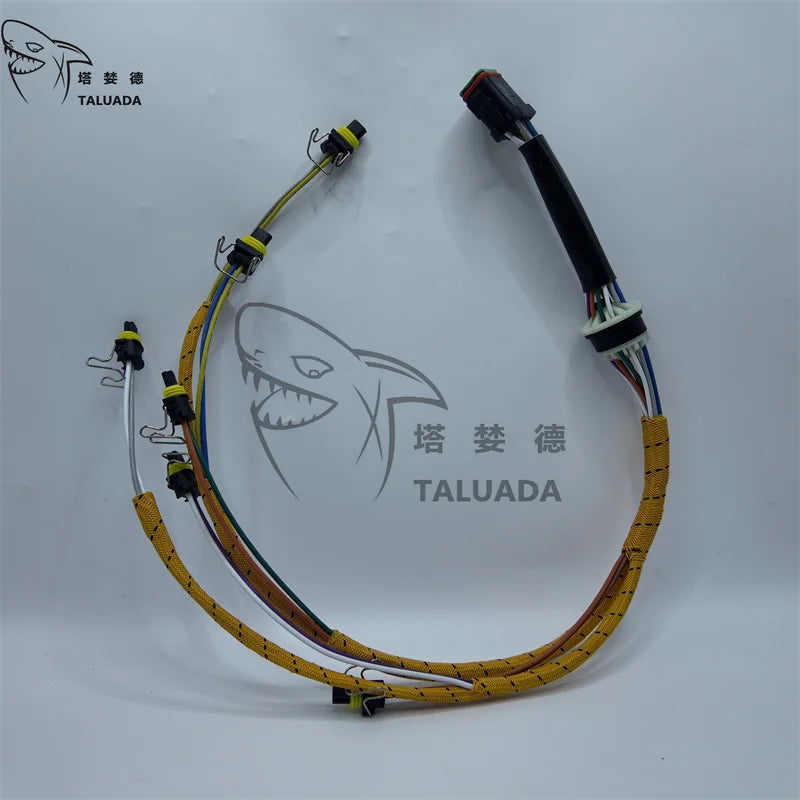 Excellent C7 Engine Injector Harness E324D E325D Wire Harness E329D Fuel Injector Wiring Harness for 2225917 Excavator Parts